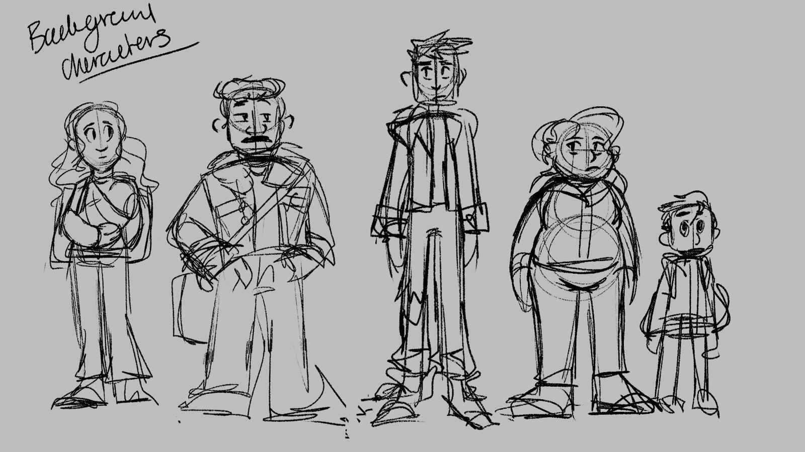 Background Character Concepts