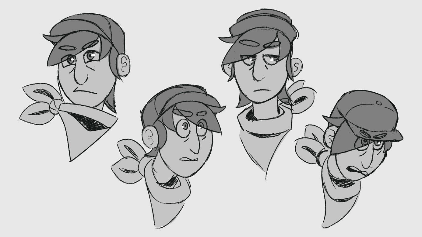 Coyote Expression Sheet