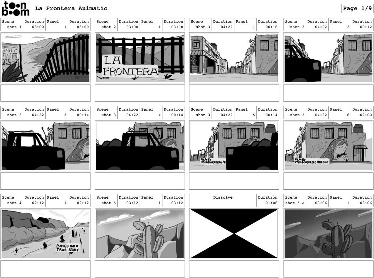 Storyboard Page 1